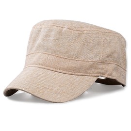 Haveli Men's Work Cap, Hat, Solid Color, Stylish, Adjustable, beige