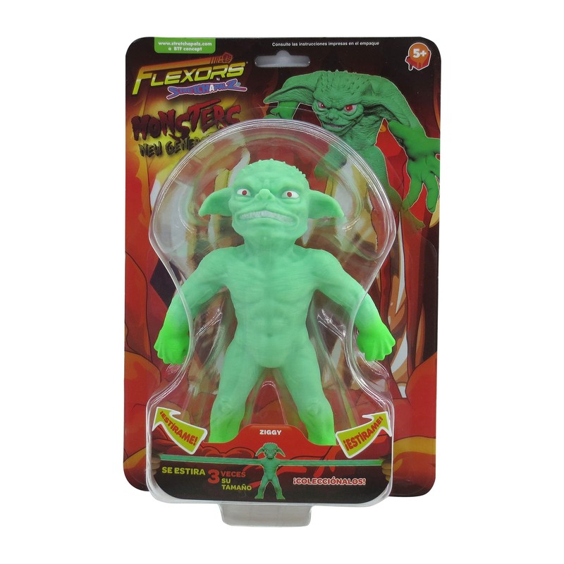 Ruz Figura de Accion Flexors Serie Monsters 6" Ziggy