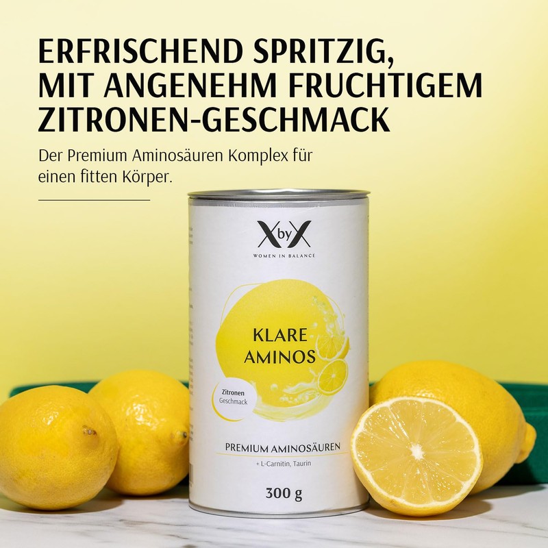 XbyX Clear Aminos Lemon EAA Powder | Premium Amino Acids