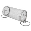 BBQ Net Tube Rolling Grilling Basket Stainless Steel Wire Mesh