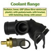 AERZETIX - C67181 - Coolant flange with gasket, sensor and