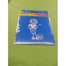 My Family Car Stickers ~ Sticker MOTHER/MUM READING BOOK (M14)