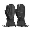 OutdoorMaster 3-Finger Ski Gloves for Women & Men, Waterproof &