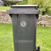 deformaze Sticker Set Residual Waste Paper Yellow Bin Sticker Rubbish