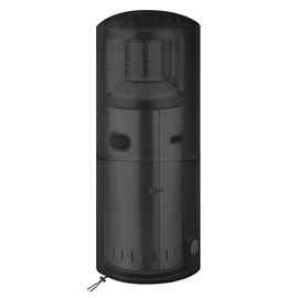 WANGCL Robuste, wasserdichte Abdeckung für Terrassenheizer – winddichtes, UV-freies Oxford-Gewebe für Gas-Gartenheizer, rund (50 x 50 x 120 cm, schwarz)