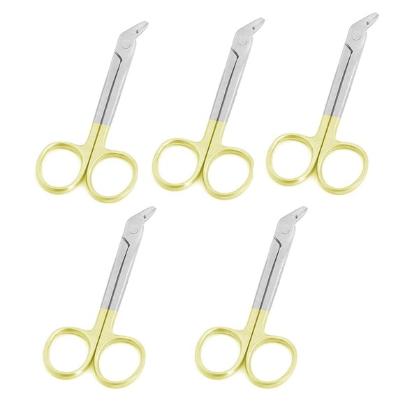 OdontoMed2011 5 Pieces T/C Wire cutting Scissors Tungsten Carbide Inserts