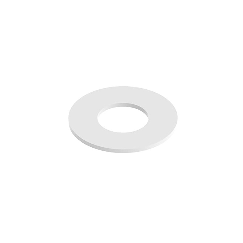 Nylon Washer, Extra Thin (1/64"), 100 Pack - #8 Screw