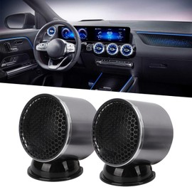 Car Speaker Car Stereo Speaker Durable Surface Mount Easy Installation 360 Degree Stereo Surround Low Loss Treble Crossover 2.5 Inch 110W 2 Pack for Yacht Boat Out, Door Car, Marine, Farming, Car,