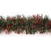 Toyland® 2 Metre Red & Green Tinsel - Decorative Christmas