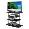 Convenience Concepts Designs2Go No Tools Highboy 4-Tier Stand 31.5" Entertainment