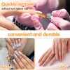 Qianyu 3-Piece Nail Drill Set 5-in-1 Carbide Nail Art Tools