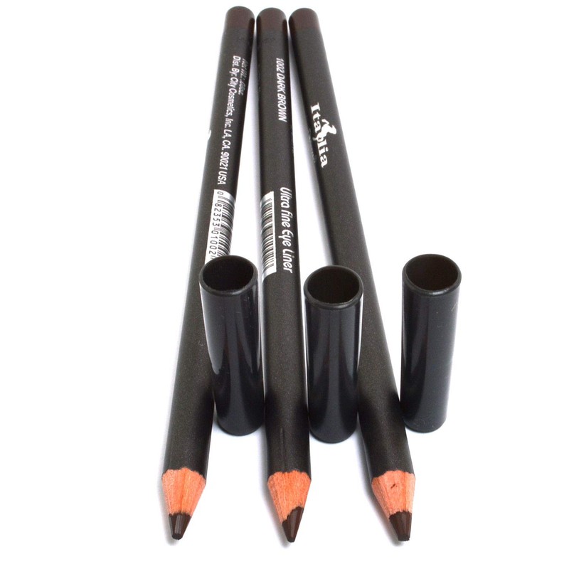 3 Pcs x Italia Deluxe 1002 Dark Brown Ultra Fine