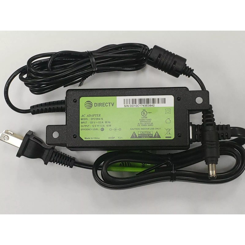DIRECTV Genuine Directv AC Adapter Model EPS10R4-16,12V 1.5A,18W