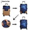 GOXUNYUAN Gepäckabdeckung, waschechter Schutzkoffer-Cover - Reise-elastischer Spandex-Koffer-Protector Für Gepäckstücke mit