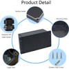 Otdorpatio Junction Box IP65 Waterproof ABS Plastic Electrical Project Case