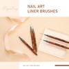 5PCS Wooden Nail Art Brush - Liner Brush For Nail