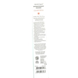 MAROMA Clear Mind Incense, 1 EA