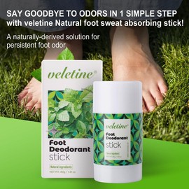 Foot Deodorant Stick Refreshing Natural Mint Fresh Deodorant Cream for Sweaty Feet