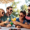 120 cannucce di carta in 8 stili – cannucce colorate