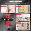 Adjustable Cabinet Door Installation Positioner with Door Rebounder,Cabinet Door Mount
