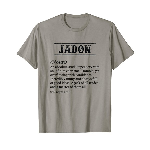 Mens JADON - Funny Phrase with Name Definition | Customized