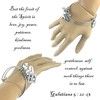 Fruit of the Spirit Galatians 5 Charm Bracelet Stainless Steel