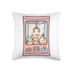 Kawaii Cat Toy Crane Claw Machine Throw Pillow