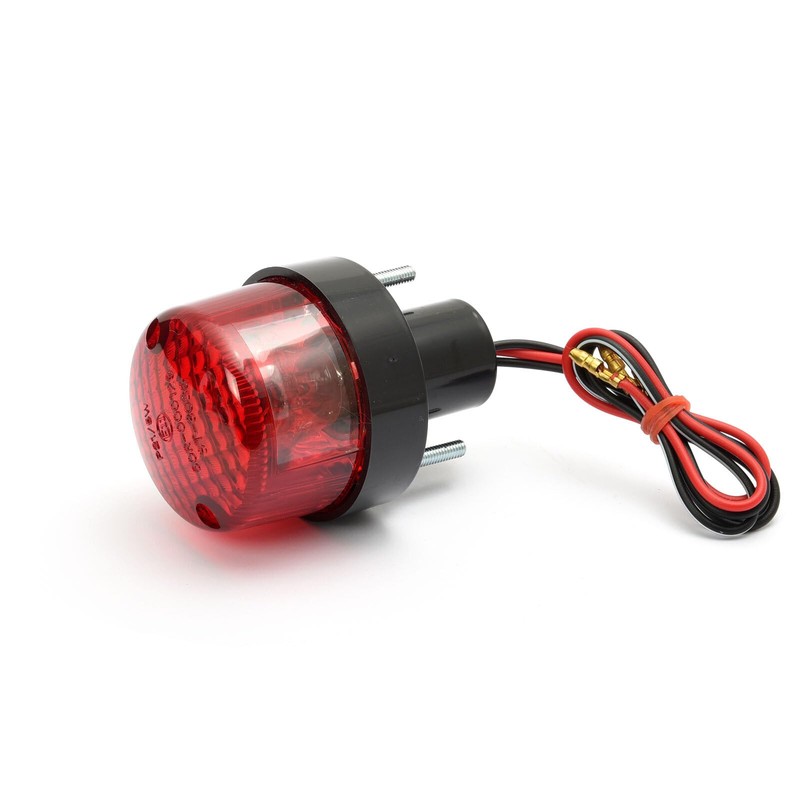 Pointer Rear Light Small and Round No LED Black ECE