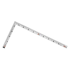 Shinwa Sokutei 10511 Carpenter Roll, Silver, 11.8 inches (30 cm) / 1 square scale
