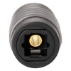 POPPSTAR 2 x Toslink Adapter (Toslink Female to Female) Extension
