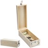 Colingmill Wooden Lockable Storage Box 12''x4.75''x4'' Unfinished Wood Box for