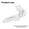 MDPLY 4 Pack Bunk Bed Ladder Hook, Inside 1" Kids