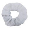 Cotton Scrunchie Pack of 2 Per Colour (White)