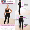 InstantFigure Power Plus Size Mesh Hi-Waist Leggings 180PL028C Black /