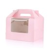 Selecto Bake 3 Pack Cupcake Box with Window, Insert and