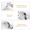CJBIN Foldable Clothes Hooks, Pack of 2 Stainless Steel Clothes
