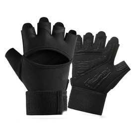 Faxianther Men Women Breathable Mesh Cycling Gloves Non-Slip Lightweight Driving Skating Skateboard Half Finger Gloves Sports Mitts for Riding Mountain Bike Motorcycle Climbing Running Workout