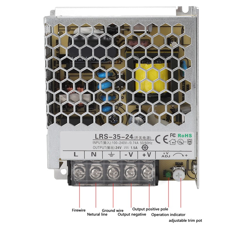 24V Switching Power Supply Universal Switch Regulated Switching Power Supply