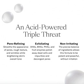 Josie Maran Josie Maran Triple Hydroxy Resurfacing Liquid - Anti-Aging Exfoliating Toner with Azelaic, Glycolic, Mandelic Acid & Alpha Hydroxy Acid for Even Skin Tone & Smooth, Youthful-Looking Skin (1.7 oz)