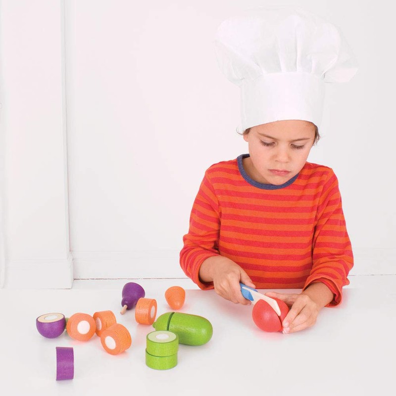 Bigjigs Toys Cutting Vegetables Chef Set