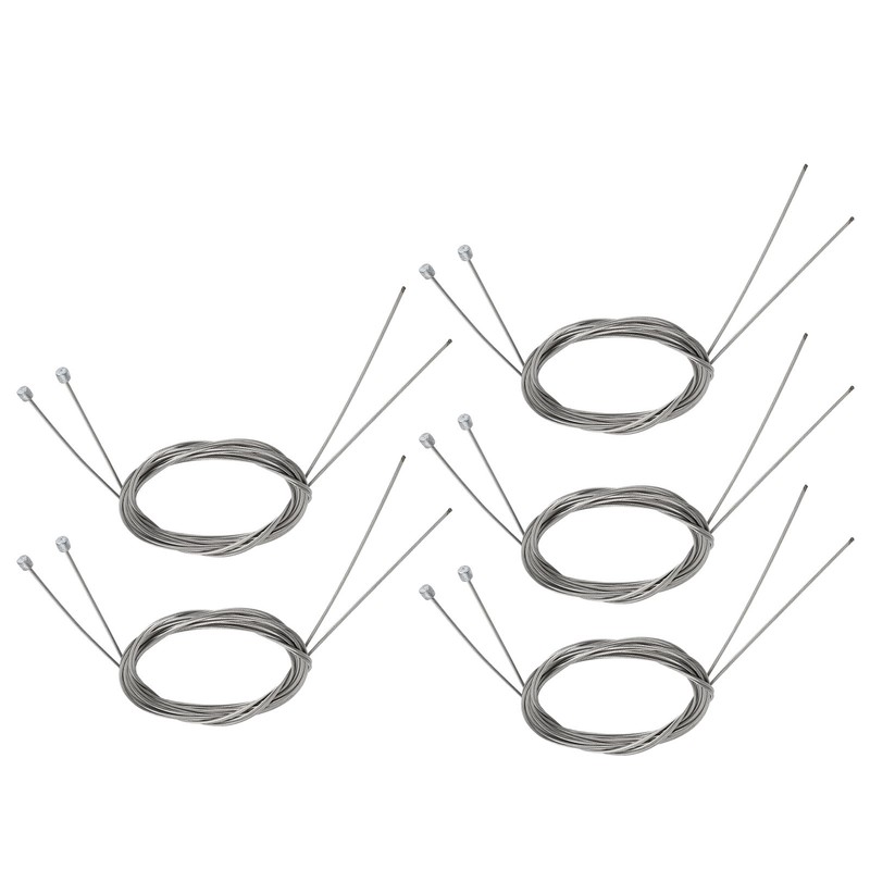 10Pcs Bike Shifter Cable Stainless Steel Rustproof Bicycle Gear Cable