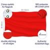 Plain Red Flag - Plain Red Flag - Double-Sided Print
