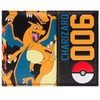 Flaming Fire Charizard 006 Pokeball Wallet Bi-Fold ID & Card