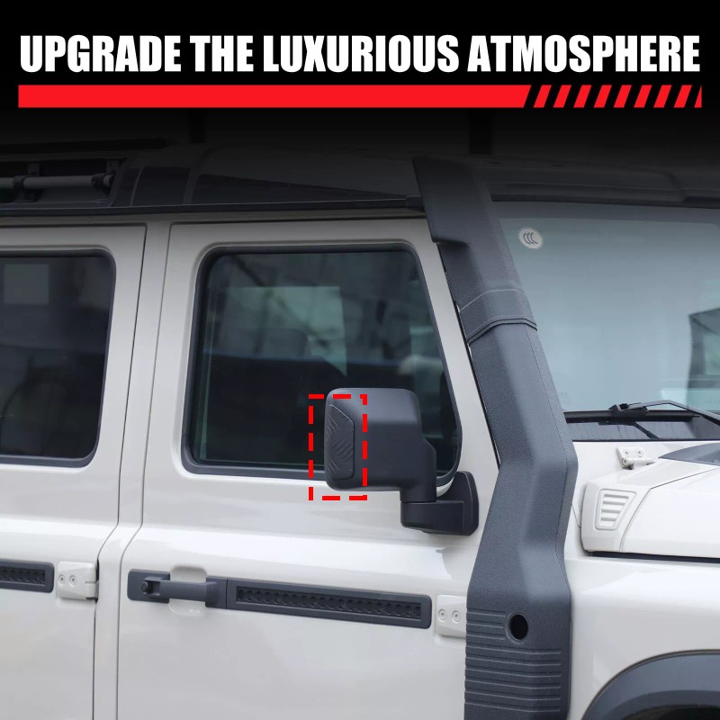 AUG For Ineos Grenadier 2020+ Black Alloy Rearview Mirror Anti-Scratch