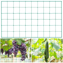 Trellis Net, 1.8 x 3.6 m Plant Net, Cucumber Net, Trellis for Cucumbers, Plant Net with Large Mesh Size, Trellis for Cucumbers, Tomatoes, Climbing Plants