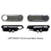 iJDMTOY 3x Super Bright Xenon White 30-SMD Direct Fit LED