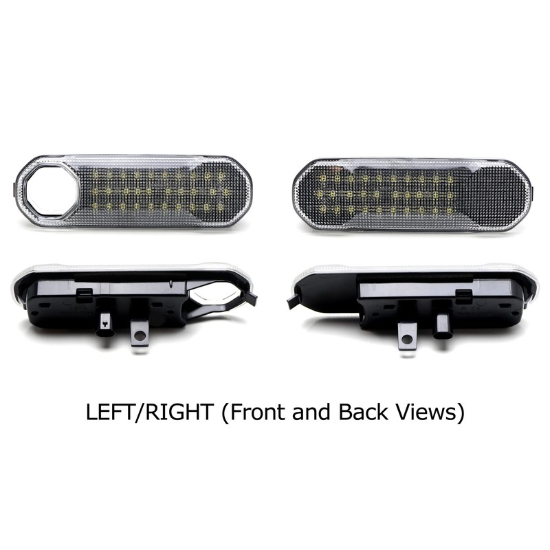 iJDMTOY 3x Super Bright Xenon White 30-SMD Direct Fit LED