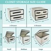 DII Breathable Closet Organizer, 3 Drawer, Damask