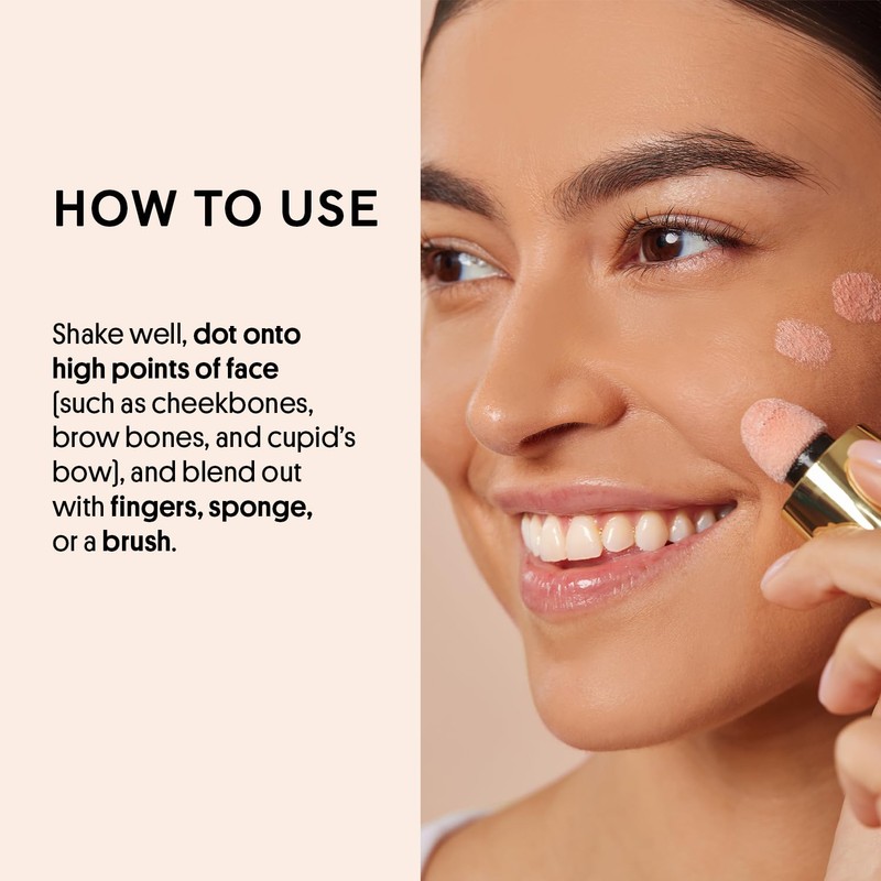 Winky Lux Cheeky Rose Liquid Highlighter - Gel Cream, Blendable