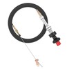 VCGTX10 10FT Heavy Duty Vernier Locking Throttle Cable, Adjustable Locking